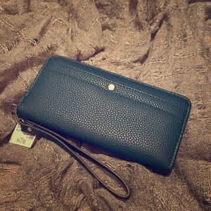 Forest green wallet